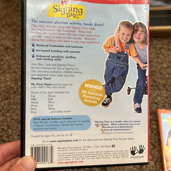 Signing Time DVDs, learn baby sign language - Picture 3 of 8